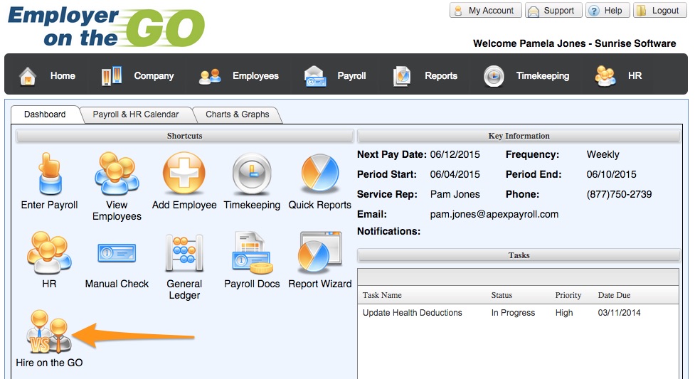 How do I log in to my Hire on the GO account? Hire on the GO Support